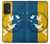 S3857 Colombe de la paix drapeau ukrainien Etui Coque Housse pour Samsung Galaxy A53 5G