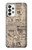 S3819 Papier Vintage rétro Etui Coque Housse pour Samsung Galaxy A73 5G