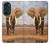 S0310 éléphant d'Afrique Etui Coque Housse pour Motorola Edge 30 Pro