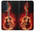 S0415 Graver guitare feu Etui Coque Housse pour Motorola Edge 30 Pro S0415 Graver guitare feu Etui Coque Housse pour Motorola Edge 30 Pro