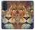 S1354 Lion Etui Coque Housse pour Motorola Edge 30 Pro