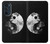 S1372 Lune Yin-Yang Etui Coque Housse pour Motorola Edge 30 Pro