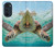 S1377 Océan tortue de mer Etui Coque Housse pour Motorola Edge 30 Pro