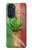 S2109 Drapeau Rasta Etui Coque Housse pour Motorola Edge 30 Pro