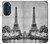 S2350 Vieille Tour Eiffel Paris Etui Coque Housse pour Motorola Edge 30 Pro