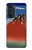 S2390 Katsushika Hokusai Fuji Rouge Etui Coque Housse pour Motorola Edge 30 Pro