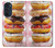 S2431 Fantaisie douce Donuts Etui Coque Housse pour Motorola Edge 30 Pro