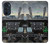 S2435 Avion de chasse Cockpit d'avion Etui Coque Housse pour Motorola Edge 30 Pro