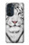 S2553 Tigre blanc Etui Coque Housse pour Motorola Edge 30 Pro