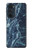 S2799 Lumière Bleu Marbre Pierre Imprimé Graphique Etui Coque Housse pour Motorola Edge 30 Pro