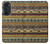 S2860 Boho Hippie Motif aztèque Etui Coque Housse pour Motorola Edge 30 Pro