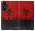 S2917 Biohazards Virus Alert Rouge Etui Coque Housse pour Motorola Edge 30 Pro