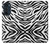 S3056 Zèbre Texture Imprimé graphique Peau Etui Coque Housse pour Motorola Edge 30 Pro