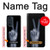 S3101 X-ray doigts Signe de paix Etui Coque Housse pour Motorola Edge 30 Pro