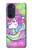 S3264 Pastel Licorne Etui Coque Housse pour Motorola Edge 30 Pro