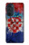 S3313 Croatie Drapeau graphique Football Millésime Etui Coque Housse pour Motorola Edge 30 Pro