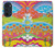 S3407 hippie Art Etui Coque Housse pour Motorola Edge 30 Pro