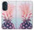 S3711 Ananas rose Etui Coque Housse pour Motorola Edge 30 Pro
