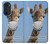 S3806 Drôle de girafe Etui Coque Housse pour Motorola Edge 30 Pro