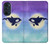 S3807 Killer Whale Orca Lune Pastel Fantaisie Etui Coque Housse pour Motorola Edge 30 Pro