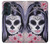 S3821 Sugar Skull Steampunk Fille Gothique Etui Coque Housse pour Motorola Edge 30 Pro