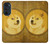 S3826 Dogecoin Shiba Etui Coque Housse pour Motorola Edge 30 Pro