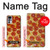 S0236 Pizza Etui Coque Housse pour Motorola Moto G22