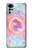 S3709 Galaxie rose Etui Coque Housse pour Motorola Moto G22