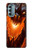 S0414 Dragon de feu Etui Coque Housse pour Motorola Moto G Stylus 5G (2022)