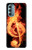 S0493 Note de musique Graver Etui Coque Housse pour Motorola Moto G Stylus 5G (2022)