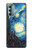 S0582 Van Gogh Starry Nights Etui Coque Housse pour Motorola Moto G Stylus 5G (2022)