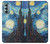 S0582 Van Gogh Starry Nights Etui Coque Housse pour Motorola Moto G Stylus 5G (2022)