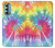 S1697 Tie Dye coloré imprimé graphique Etui Coque Housse pour Motorola Moto G Stylus 5G (2022)