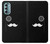 S1946 Sir Mustache Minimalisme Etui Coque Housse pour Motorola Moto G Stylus 5G (2022)