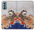 S2496 Japon Art Utagawa Kuniyoshi Tamatori Etui Coque Housse pour Motorola Moto G Stylus 5G (2022)