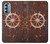 S2766 Roue de bateau Rusty Texture Etui Coque Housse pour Motorola Moto G Stylus 5G (2022)