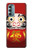 S2839 Japon Daruma Poupée Etui Coque Housse pour Motorola Moto G Stylus 5G (2022)