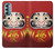 S2839 Japon Daruma Poupée Etui Coque Housse pour Motorola Moto G Stylus 5G (2022)