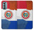 S3017 Paraguay Drapeau Etui Coque Housse pour Motorola Moto G Stylus 5G (2022)