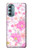 S3036 Flore de fleur rose douce Etui Coque Housse pour Motorola Moto G Stylus 5G (2022)