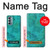 S3147 Aqua Marbre Pierre Etui Coque Housse pour Motorola Moto G Stylus 5G (2022)