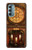 S3174 Horloge Grand-père Etui Coque Housse pour Motorola Moto G Stylus 5G (2022)