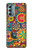 S3272 Motif coloré Etui Coque Housse pour Motorola Moto G Stylus 5G (2022)