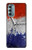 S3304 France Drapeau graphique Football Millésime Etui Coque Housse pour Motorola Moto G Stylus 5G (2022)