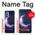 S3324 Croissant de lune Galaxie Etui Coque Housse pour Motorola Moto G Stylus 5G (2022)