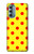 S3526 Rouge tache à pois Etui Coque Housse pour Motorola Moto G Stylus 5G (2022)