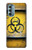 S3669 Graphique du réservoir de danger biologique Etui Coque Housse pour Motorola Moto G Stylus 5G (2022)