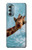 S3680 Girafe de sourire mignon Etui Coque Housse pour Motorola Moto G Stylus 5G (2022)