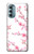 S3707 Fleur de cerisier rose fleur de printemps Etui Coque Housse pour Motorola Moto G Stylus 5G (2022)