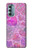 S3710 Coeur d'amour rose Etui Coque Housse pour Motorola Moto G Stylus 5G (2022)